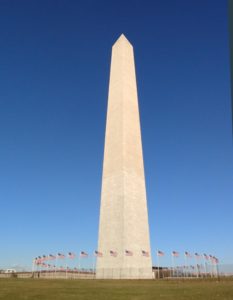 image of natural stone Washington Monument in Washington DC national mall - Gregory Olson - delightability