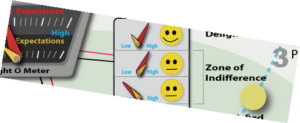 slice of delight o meter infographic for delighting customers