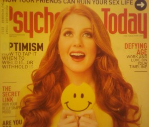 Psychology magazine cover with article, Optimism - How to Tap it When to Wield It... Or Withhold It
