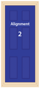 image of Alignment door number 2 from 3 Doors of Change - Delightability