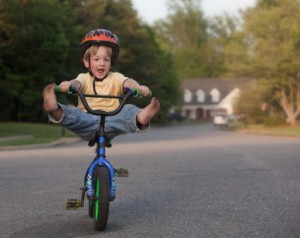 Kid on Bike