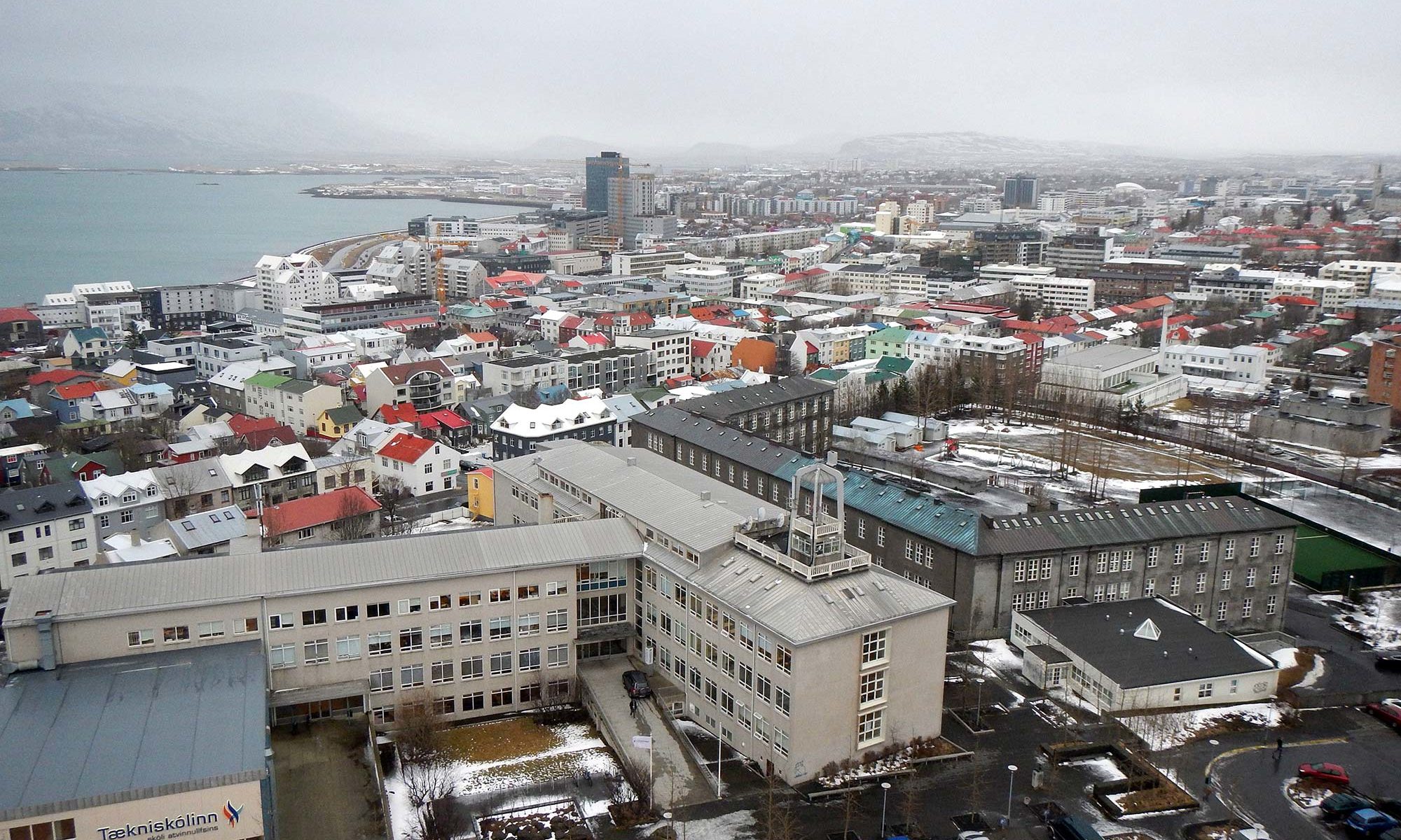 Image of Reykjavik from Hallgrimskirkja Church - Delightability