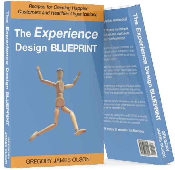 solve patient problems and improve healthcare journeys with The Experience Design Blueprint book from Gregory James Olson - Delightability
